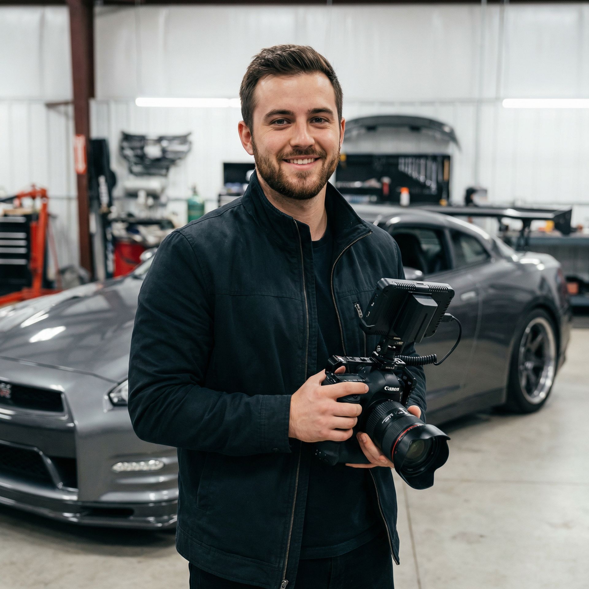 动漫修车视频摄影师-王浩然